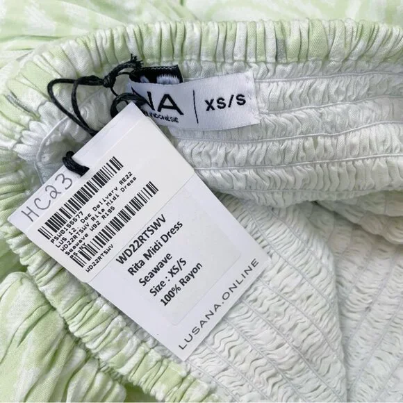 NWT Lusana Rita Midi Dress - Picture 4 of 5